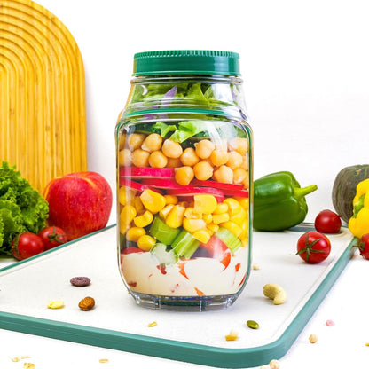 Merclee Salad Jar - Make WeightLoss Easy